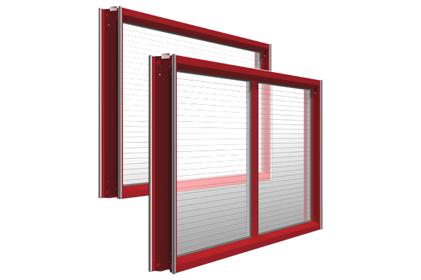 Glaskombielement Standard