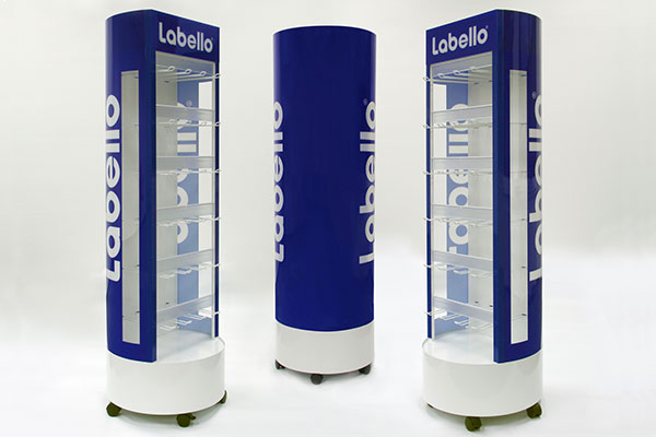 Markendisplay Labello