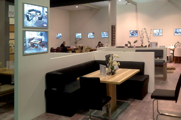 Leuchtschild Klapprahmen