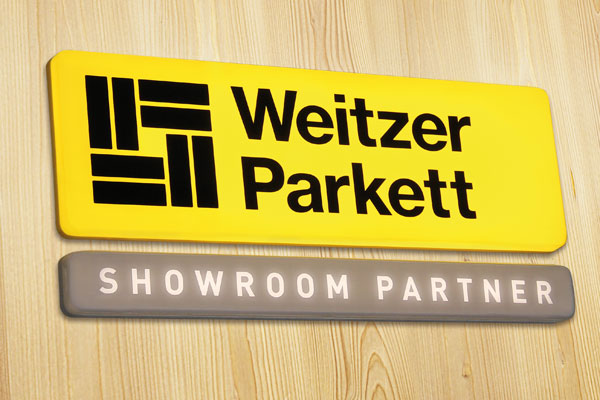 Leuchtschild Weitzer Parkett